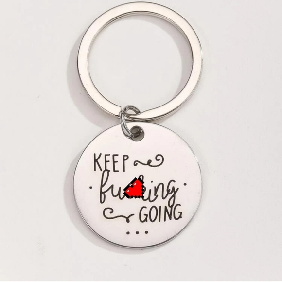Modcloth Accessories - MODCLOTH KEEP GOING KEYRING